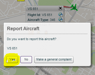How to complain about Heathrow Airport noise Capture3 How to complain about Heathrow Airport noise